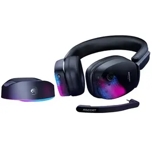 Comparateur de prix : Casque-Micro Gaming ROCCAT Syn Max Air Sans Fil Multiplateforme Noir