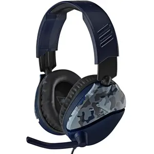 Turtle Beach Casque de jeu Recon 70 Blue Camo - PS4, PS5, Xbox One et PC
