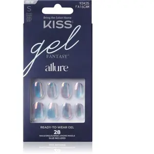 Kiss Gel Fantasy Allure Gel Nails (Change Chance) 28 pièces pas cher