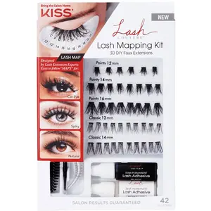 KISS Kit de cartographie 3D DIY Faux ExtensionsVendu parla-boutique-du-coiffeur