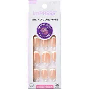 KISS imPRESS The No Glue Mani Faux ongles Model 30 pcs pas cher
