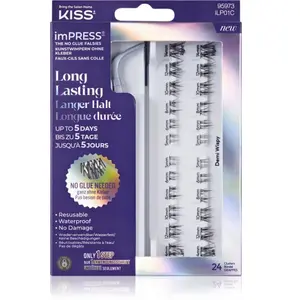 KISS imPRESS LongLasting grappes de faux-cils auto-adhésifs 01 20 pcsVendu parnotino