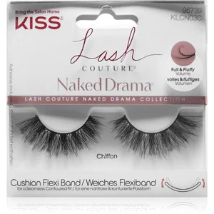 Comparateur de prix : KISS Lash Couture Naked Drama faux-cils Chiffon 96739 2 pcs