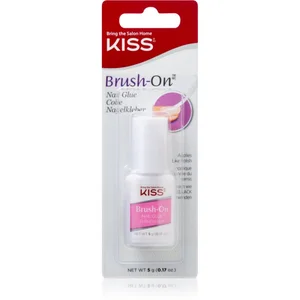 Comparateur de prix : Kiss - Colle à ongles avec pinceau - Transparente - 5 g