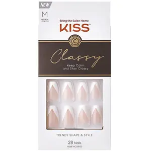 Comparateur de prix : Kiss - Manucure - Faux ongles Classy silk dress
