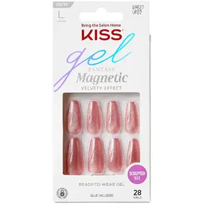 Comparateur de prix : Faux ongles Gel Fantasy de Kiss magnetic velvety effect west coat