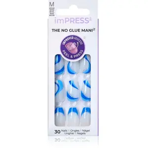 KISS Clous artificiels auto-adhésifs ImPress - Mesmerize 1op.(30pcs) pas cher