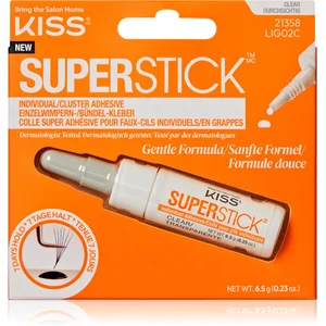 KISS Superstick Glue colle faux-cils Clear 6.5 g pas cher