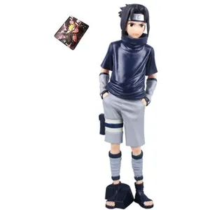 Non communiqué Figurine Naruto juvenil UCHIHA SASUKE 24cm avec tapis de souris Naruto pas cher