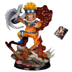Non communiqué Figurine Naruto Uzumaki Naruto 14cm avec tapis de souris Naruto