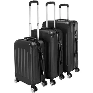 ALIGHTUP Set de 3 Valises Rigide en ABS Ensemble de Bagages, 4 roulett... pas cher