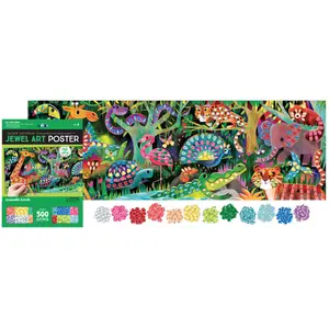 Creativity - Mosaique perles - Poster - La jungle paradisiaque pas cher