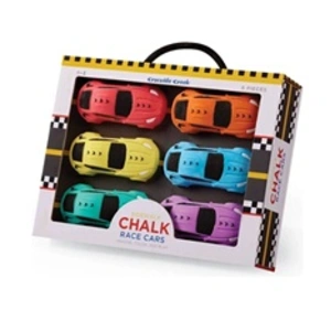 Comparateur de prix : Crocodile Creek Set de 6 craies en forme de voiture