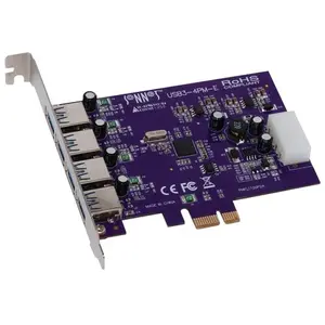 Carte Sonnet Allegro Type A USB 3.2 PCIe - Carte PCIe 4 ports USB pas cher
