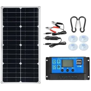 Kit de panneau solaire portable 300 W monocristallin pour bateau - Bat...Vendu parcdiscount