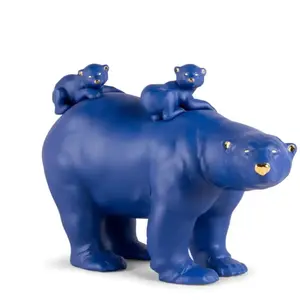 Lladró MUMMY BEAR AND BABIES