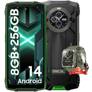 OSCAL PILOT 2 Smartphone Incassable 6.5" Double Écran (8+16)Go+256Go 5...