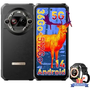 Blackview BL9000 Pro Smartphone Incassable 5G 512Go 6.78" Double Écran...Vendu parfnac