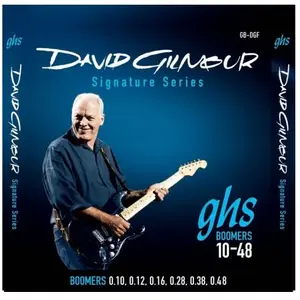 Comparateur de prix : GHS GB-DGF Boomers David Gilmour Jeu de cordes pour guitare électrique - 10-48