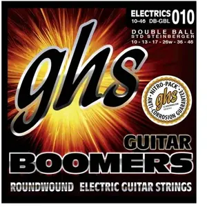 GHS DBGBL 10 - 46 Light Boomers Jeu de cordes pour guitare double