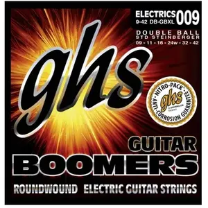 GHS DB-GBXL Boomers Extra Light 9-42 Jeux de cordes électriques 009 pas cher