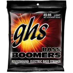 GHS Ghs 3135 Bass Boomers Regular Short Scale Jeu De Cordes Pour Basse