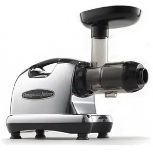 Comparateur de prix : Extracteur de jus horizontal Omega J8226 Noir et Argent