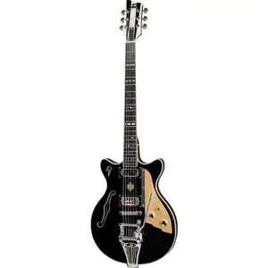 Duesenberg Alliance Joe Walsh Black guitare semi-hollow body avec étuiVendu parbax-music