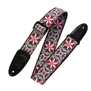 Comparateur de prix : Levy's 2' Hootenanny Guitar Strap Red Flower / Guitar Strap