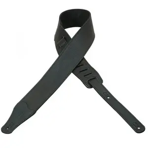 Comparateur de prix : Levy's M26BL-BLK - sangle guitare cuir 6,3 cm Noire