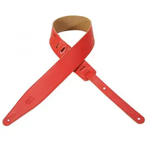 Levys MG317LL Sangle Daim Designer Red