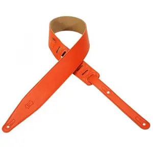 Levys MG317LL Sangle Daim Designer Orange
