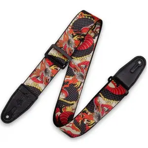 Comparateur de prix : Levy's MPD2C-123 - Sangle polyester embout cuir - Design 123