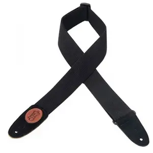 Comparateur de prix : Levy's Signature Cotton 2.5 Standard Sangle pour guitare Black & Walnut