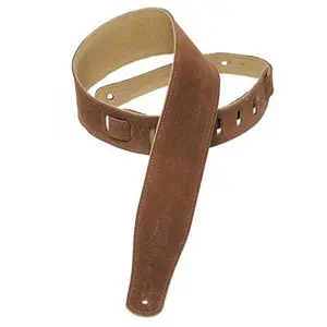 Comparateur de prix : Levy's MS26-BRN Sangle de Guitare Suede Leather Suede Backing 2 1/2" - Brown