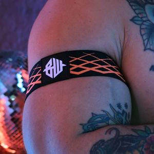 Brassards REVOLUTION Breedwell Orange neon L/XL