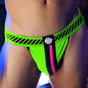 Breedwell Jockstrap MAGNUM Vert Neon XL pas cher