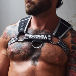 Comparateur de prix : Harnais INTIMIDATOR Breedwell Noir-Gris S/M