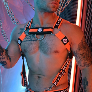 Harnais SNAX Breedwell Orange S/M pas cher
