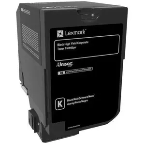 Lexmark 74C2HKE Cartouche de toner 1 pièce(s) Original Noir pas cher