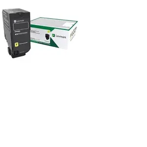 Lexmark - a rendement eleve - jaune - original - cartouche de toner - LCCP, LRP pas cher