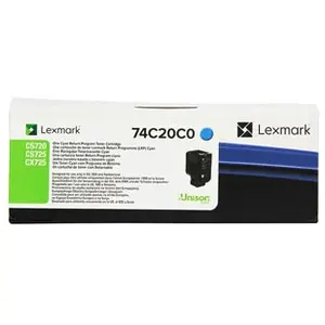 LEXMARK Cartouche toner Lexmark - Cyan - Laser - Rendement Standard - 3000 Pgs pas cher