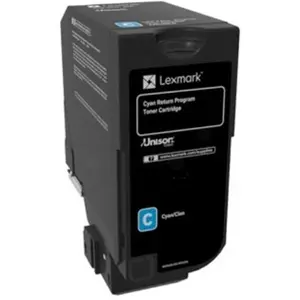 Comparateur de prix : Lexmark 74C2SCE Cartouche de toner 1 pièce(s) Original Cyan