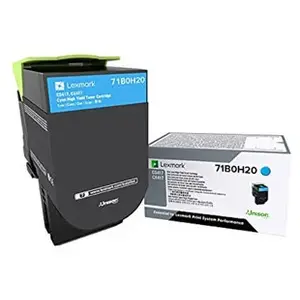 Lexmark Cartouche de Toner Cyan à Haut rendement pas cher