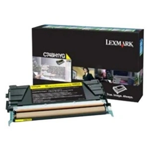 - Jaune - original - cartouche de toner Entreprise Lexmark - pour Lexmark C748de, C748dte, C748e pas cher