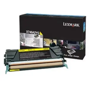 - Jaune - original - cartouche de toner Entreprise Lexmark - pour Lexmark X746de, X748de, X748dte pas cher