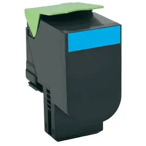 Comparateur de prix : Lexmark 80C2HC0 Cartouche de Toner Laser pour Imprimante CX410/510 Cyan