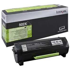 Comparateur de prix : LEXMARK Cartouche de toner 502XE - Très haute Capacité 10.000 pages - Corporate - Noir