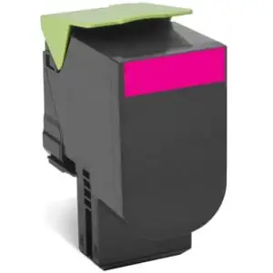 Cartouche de toner magenta Lexmark 80C2XM0 - Rendement jusqu'à 4000 pages pas cher