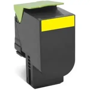 Lexmark 80C2SYE Cartouche de toner 1 pièce(s) Original Jaune pas cher